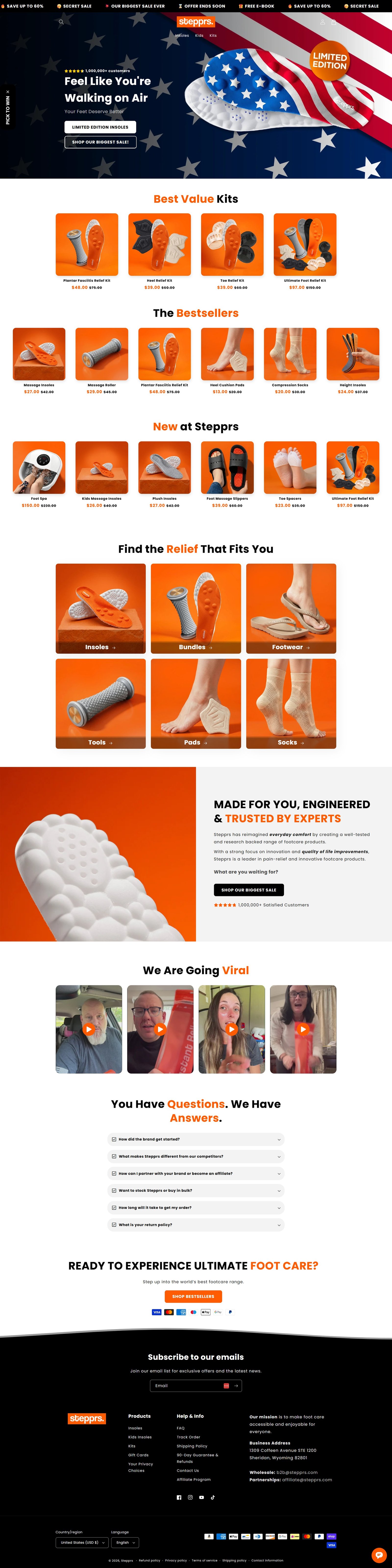 STEPPRS homepage