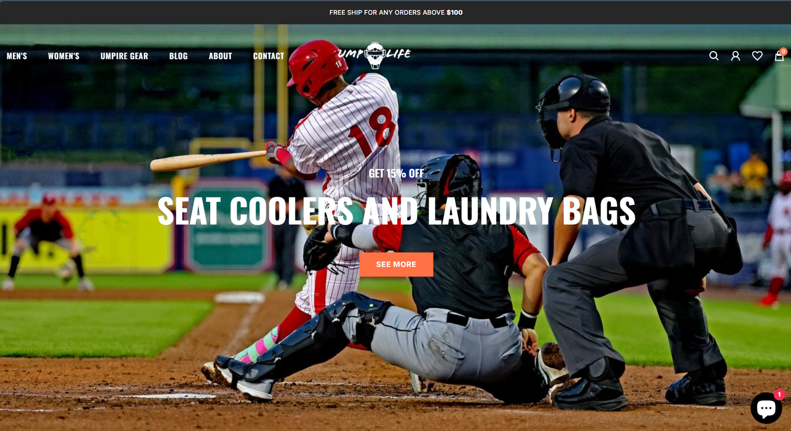 UMP Life website screenshot